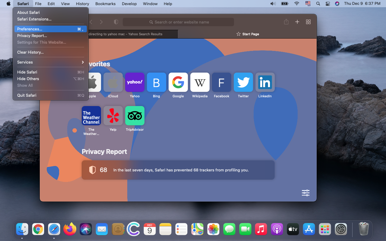 Safari Preferences Safari Preferences